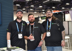 Nice chats at the booth of Quest