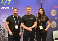 Brian Curry, Mike D'Ambra and Kayla D'Ambra from Innovative Solutions