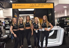 The girsl representing Advanced Nutrients