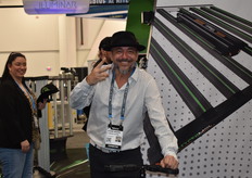 The always smiling Duane Woods from Iluminar Lighting