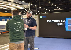 Steve McMorrow explaning about their opportunities from Thrive Agriteck