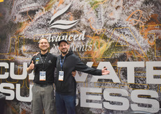 Michael Huelson and Mehdi Roller from Advanced Nutrients, they make plants grow bigger, faster, and produce better buds.