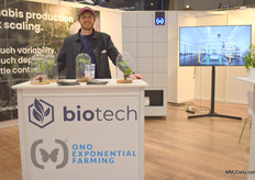 Lorenzo from Biotech, they use living organisms and biological processes to improve how the plant grows and performs.