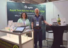 The team of Agdia,  who provides plant disease testing tools.