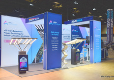The booth of Airlux