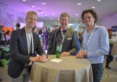 Peter Ringeling (Spark Holland), Mark Adriaenssens (Pharma Applications) & Gilles Gelissen (Canna)