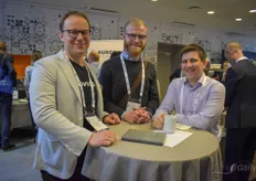 Benjamin Patock (Boveda), Jens Oerum (Investment Management), Sam Critchley (Bioline AgroSciences)