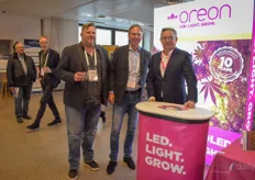 Thoma Rau (Legale Cannabis Coalitie) visiting Peter Barentsen & Jan Mol with Oreon