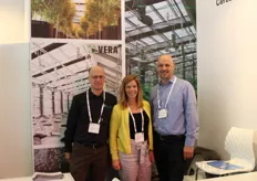 Ceres Greenhouse Solutions; from the left Marc Plinke, founder and CEO; Karin Unlig, Customer management and Chris Unlig, CEO