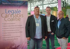 Thomas Rau with the Legale Cannabis Coalitie, Pieter Ammerlaan with Havecon & Jaap Jan Vos with De Cloese.