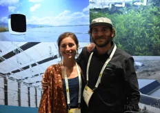 Sunny Kaercher and Josh Holleb with Ceres Greenhouse Solutions