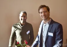 From the left: Ashwin van der Flier, Van Der Flier CEO, and Job Knook with GreenTech
