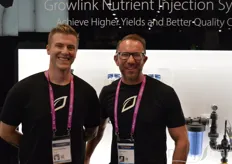 Colton Breedlove and Ted Tanner with Grow-link