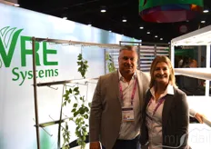 Mike Van Zalen and Mary Haurilak with VRE Systesms
