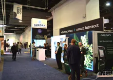 Also Aurora Cannabis, one of the largest Canadian LPs, had a booth at the show