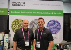 Gary Mancini and Michael D’Ambra with Innovative Solutions