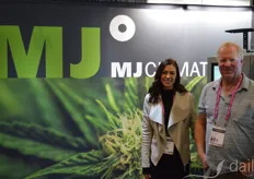 Allisa Robertson and Chris Curtis with MJ Climate