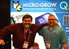 Tom Piini and Josh Rudy with Micro Grow Greenhouse System