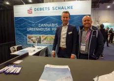 Wim van Weele & Carlos Calixto with Debets Schalke. The company is currently working on a massive greenhouse project in Saudi Arabia: https://www.hortidaily.com/article/9172541/progression-of-44-hectare-greenhouse-project-in-saudi-arabia/ 