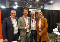 Johan van Erven & Will Lammers with Ridder Group and Job Knook & Mariska Dreschler with GreenTech. 