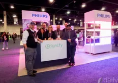 The team with Signify / Philips was present for the first time at the show and seeing the many people visiting their booth it was a success.