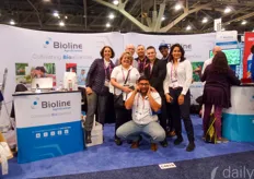 The Bioline family present at the show! 
