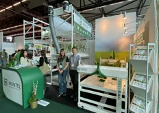 Montel’s mobile vertical indoor farming systems were very popular among visitors.