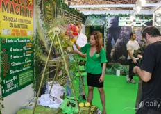VIP Seeds were hosting a lottery where lucky visitors could win seeds.