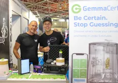 Visitors were able to test the potency of their cannabis at the show, using the GemmaCert device. This made the stand a very popular stop, so Alex and Jonathan were ready to help.