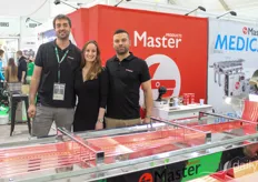 Arnau Juscafresa, Silvia Vilar, and Josep Mesas of Master Products. Their new MT Tumbler 800 MED processes large quantities of cannabis, while being EU-GMP compliant. Read our recent article to learn more: https://www.mmjdaily.com/article/9497548/new-trimmer-processes-large-quantities-of-cannabis-while-being-eu-gmp-compliant/