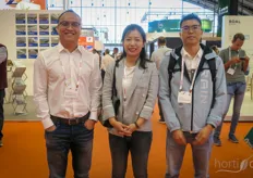 Planti Team is very excited to be back at GreenTech.  On the photo are Michael Lee, Niki Lee and Chris Lee.