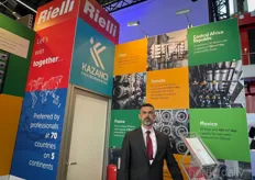 Rielli / Kazanci Environmental Technics Co., Ltd. with a colorful booth.