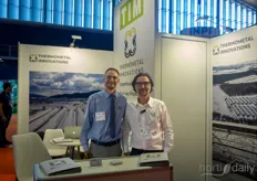 Christos Vasdravanidis and Constantine Emmanouildis from the Greek  company THERMOMETAL greenhouses 
