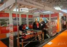 Anna Tugowa and Carina Sieger, Otte Metalbau. The German supplier is finding more and more international customers.