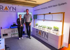 Sarah Clausen and Michael Lichter of RAYN Growing Systems