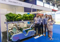 Martin Juricek, Vratislav Benes, Adam Varga & Barbora Dankova, or Fravebot. They have several robots for horticulture: scouting, harvest forecasting and spraying, to be applied to tomatoes and strawberries.