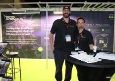 Tony Pavlakis and Mikhail Sagal of TSRgrow. The company will be supplying one of the cannabis growers in the Dutch cannabis experiment with lights.