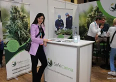 Hana Hallaj of SafriCanna, cultivators of EU GMP medical cannabis in South Africa