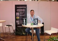 Edward Duffy of Galaxia Vertical, a service provider in Portugal that offers a range of products and support services to medicinal cannabis growers.