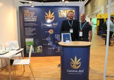 Conor O'Neill and Jose Veracruz of Canna.Biz, Portuguese cannabis producers