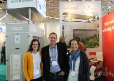 DryGair is a company that offers technologically advanced dehumidification solutions. From the left: Yanor Yazma, Ziv Shaked and Rona Orlicky