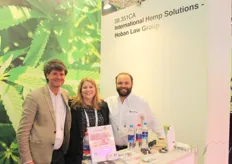 International Hemp Solutions; from the left: Rafal Modlinski, Kate Strickland and Tom Dermody