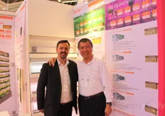 From the left: Milos Vasiljevic and Jack Ting with Opcom