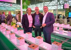 Peter Tas with the Legal Cannabis Coalition, Filip van Noort with Wageningen UR and Peter Lexmond with Meteor Systems