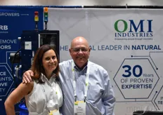 Melinda Adamec and Brian McLaughlin with OMI Industries